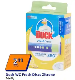 Action Duck wc fresh discs zitrone Angebot