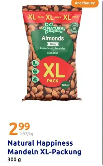 Action Natural happiness mandeln xl-packung Angebot