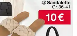 Woolworth Sandalette Angebot