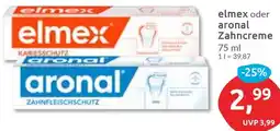 Budni elmex oder aronal Zahncreme Angebot