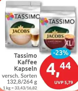 Budni JACOBS Tassimo Kaffee Kapseln Angebot