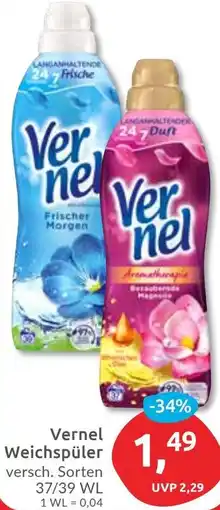 Budni Vernel Weichspüler Angebot