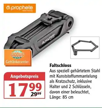 Globus Prophete Faltschloss Angebot