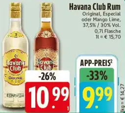 Edeka Havana Club Rum Angebot