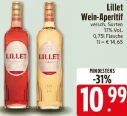 Edeka Lillet Wein-Aperitif Angebot