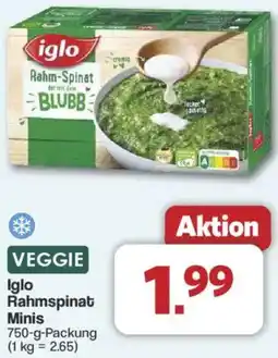 Famila Nord West Iglo Rahmspinat Minis Angebot