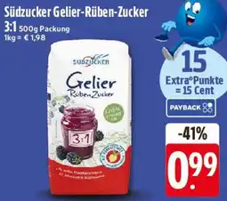 E-Center Südzucker Gelier-Rüben-Zucker 3:1 Angebot