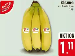 E-Center GUT & GÜNSTIG Bananen Angebot