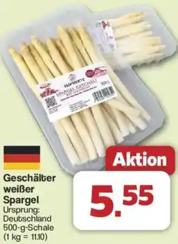 Famila Nord West Geschälter weißer Spargel Angebot