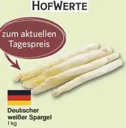 Famila Nord West HOFWERTE Deutscher weißer Spargel Angebot