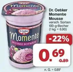 Famila Nord West Dr. Oetker Momente Mousse Angebot