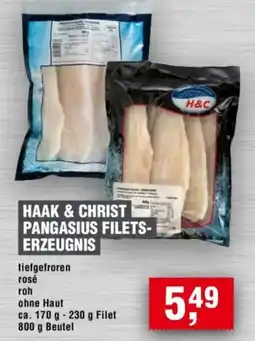 Handelshof HAAK & CHRIST PANGASIUS FILETS- ERZEUGNIS Angebot