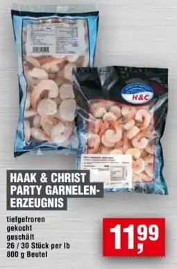 Handelshof HAAK & CHRIST PARTY GARNELEN- ERZEUGNIS Angebot