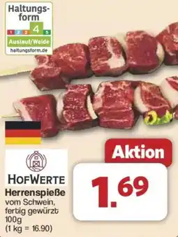 Famila Nord West HOFWERTE Herrenspieße Angebot