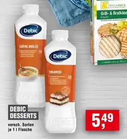 Handelshof DEBIC DESSERTS Angebot