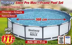 Posten Börse Bestway Steel Pro Max Frame Pool Set Angebot