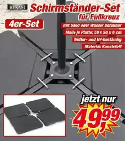 Posten Börse KYNAST Schirmständer-Set Angebot