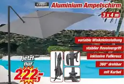 Posten Börse KYNAST Aluminium Ampelschirm Angebot