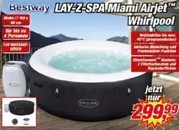 Posten Börse Bestway LAY-Z-SPA Miami Airjet Whirlpool Angebot