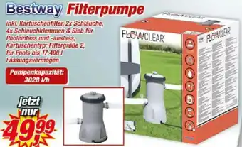 Posten Börse Bestway Filterpumpe Angebot