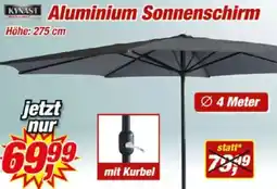 Posten Börse KYNAST Aluminium Sonnenschirm Angebot
