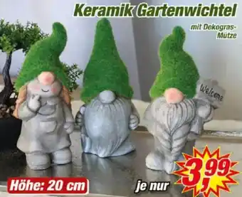 Posten Börse Keramik Gartenwichtel Angebot