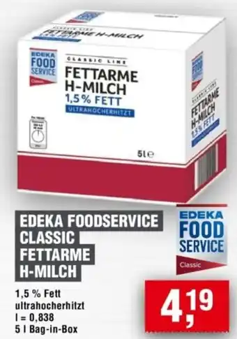 Handelshof EDEKA FOODSERVICE CLASSIC FETTARME H-MILCH Angebot