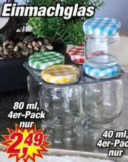 Posten Börse Einmachglas Angebot
