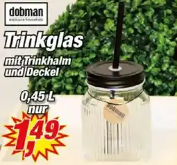 Posten Börse dobman Trinkglas Angebot