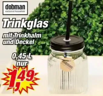 Posten Börse dobman Trinkglas Angebot