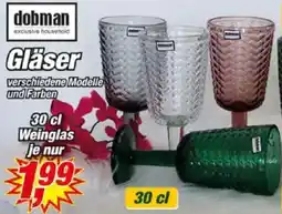 Posten Börse dobman Gläser Angebot