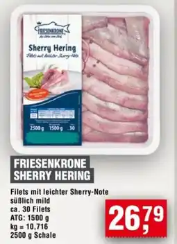Handelshof FRIESENKRONE SHERRY HERING Angebot