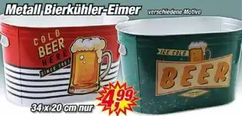 Posten Börse Metall Bierkühler-Eimer Angebot