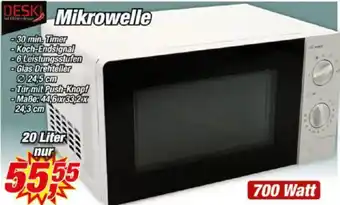 Posten Börse DESKI Mikrowelle Angebot