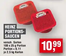 Handelshof HEINZ PORTIONS- SAUCEN Angebot