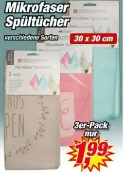 Posten Börse Mikrofaser Spültücher Angebot