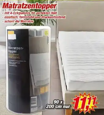 Posten Börse Matratzentopper Angebot