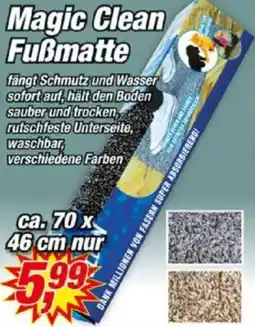 Posten Börse Magic Clean Fußmatte Angebot