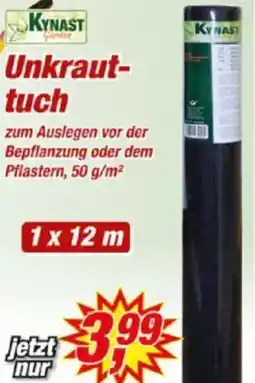 Posten Börse KYNAST Unkrauttuch Angebot