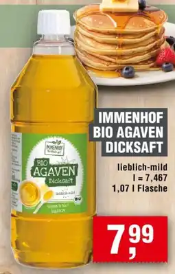 Handelshof IMMENHOF BIO AGAVEN DICKSAFT Angebot
