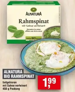 Handelshof ALNATURA BIO RAHMSPINAT Angebot