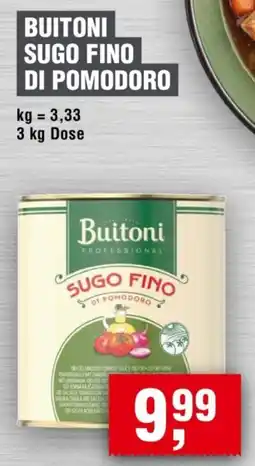 Handelshof BUITONI SUGO FINO DI POMODORO Angebot