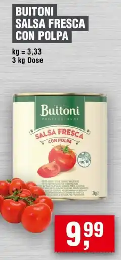 Handelshof BUITONI SALSA FRESCA CON POLPA Angebot