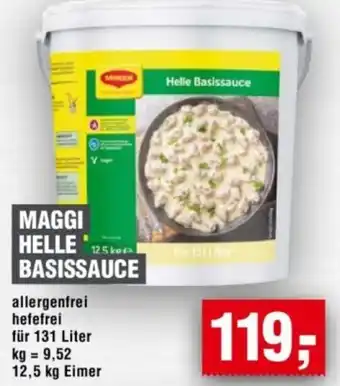 Handelshof MAGGI HELLE BASISSAUCE Angebot