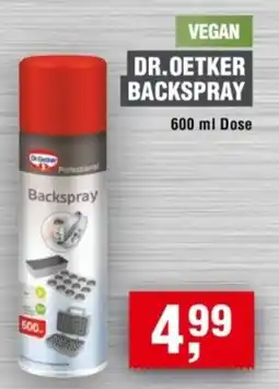 Handelshof DR. OETKER BACKSPRAY Angebot