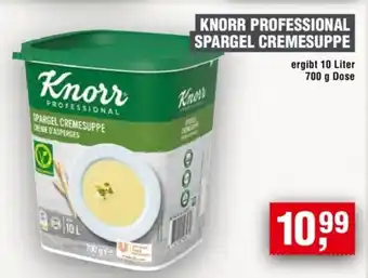 Handelshof KNORR PROFESSIONAL SPARGEL CREMESUPPE Angebot