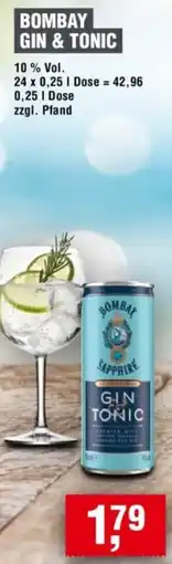 Handelshof BOMBAY GIN & TONIC Angebot