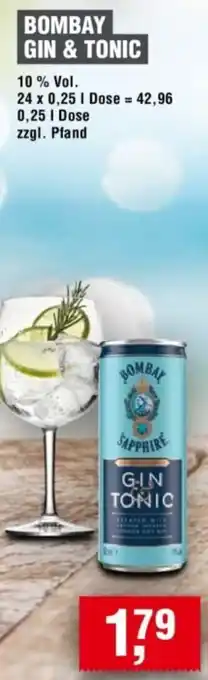 Handelshof BOMBAY GIN & TONIC Angebot