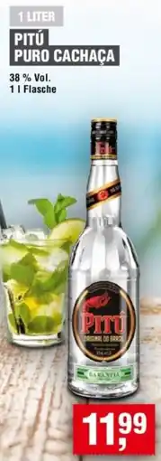 Handelshof PITÚ PURO CACHAÇA Angebot