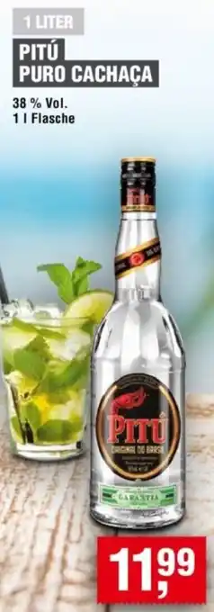 Handelshof PITÚ PURO CACHAÇA Angebot